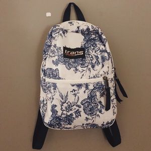 Mini Floral Jansport Backpack